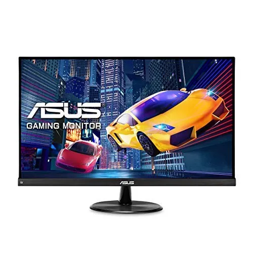 The asus gaming monitor is shown on a white background